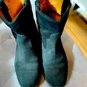 Isabel Marant boots black suede